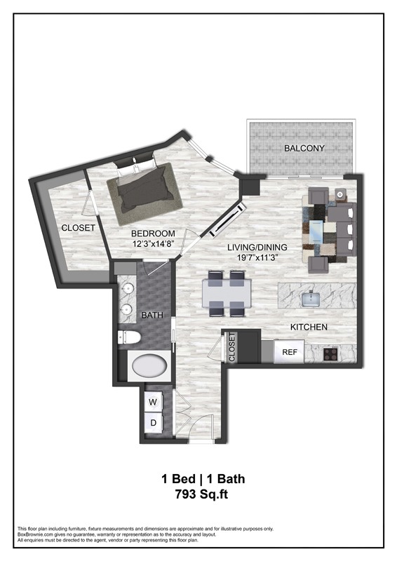 Floor plan layout diagram for A10